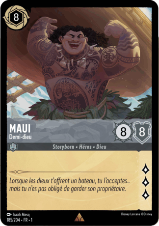 Maui - Demi-dieu 185/204 - Lorcana S1 FR