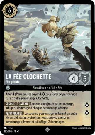 La Fée Clochette - Fée géante 193/204 - Lorcana S1 FR