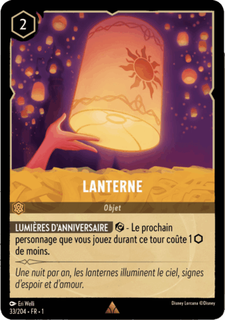 Lanterne 33/204 - Lorcana S1 FR