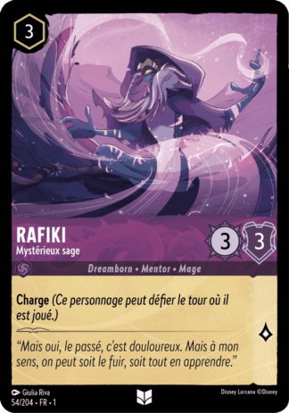 Rafiki - Mystérieux sage 54/204 - Lorcana S1 FR