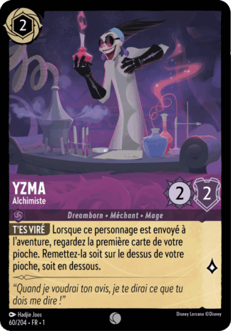 Yzma - Alchimiste 60/204 - Lorcana S1 FR