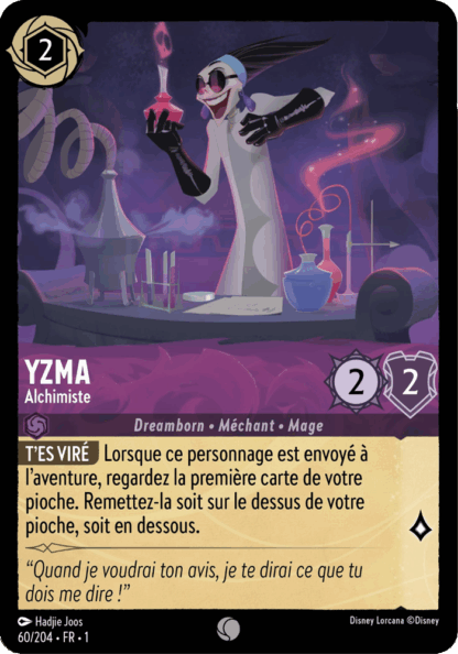 Yzma - Alchimiste 60/204 - Lorcana S1 FR