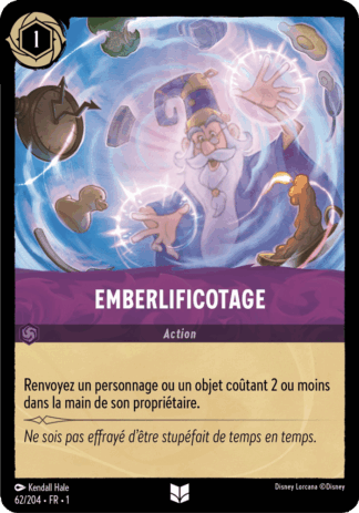 Emberlificotage 62/204 - Lorcana S1 FR