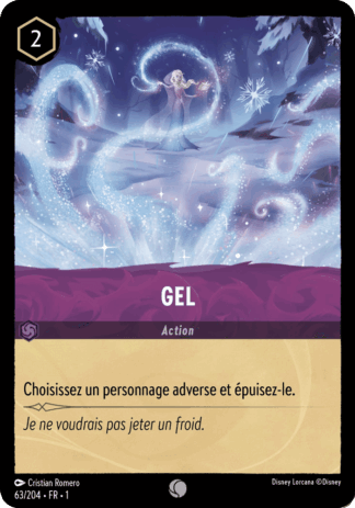 Gel 63/204 - Lorcana S1 FR