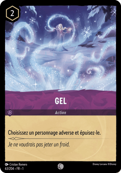 Gel 63/204 - Lorcana S1 FR