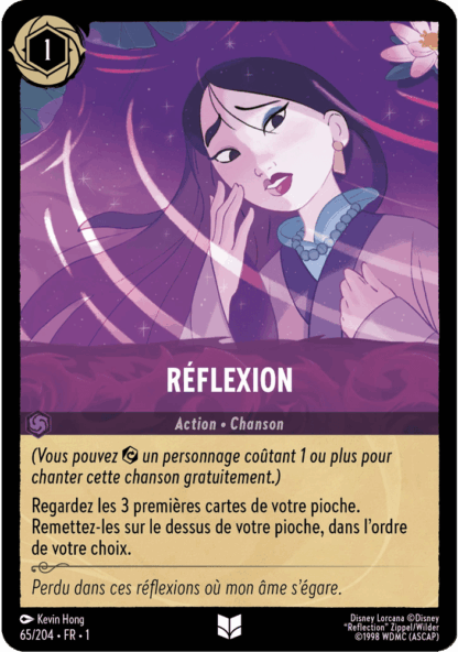 Réflexion 65/204 - Lorcana S1 FR