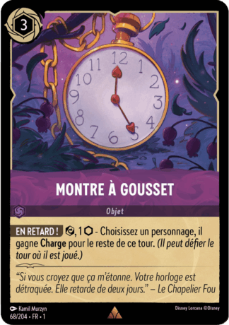 Montre à Gousset 68/204 - Lorcana S1 FR