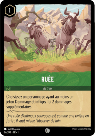 Ruée 96/204 - Lorcana S1 FR
