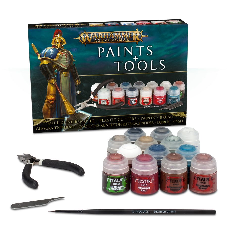 Set de peintures Warhammer Age of Sigmar. –