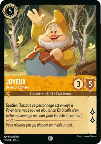 Joyeux - De nature joviale 11/204 - Lorcana S2 FR