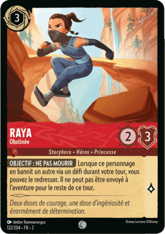 Raya - Obstinée 122/204 - Lorcana S2 FR
