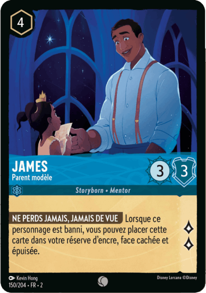 James - Parent modèle 150/204 - Lorcana S2 FR