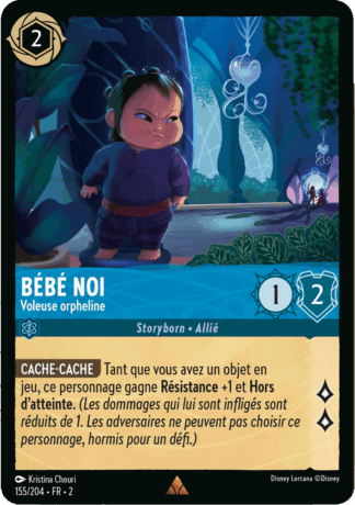 Bébé Noi - Voleuse orpheline 155/204 - Lorcana S2 FR