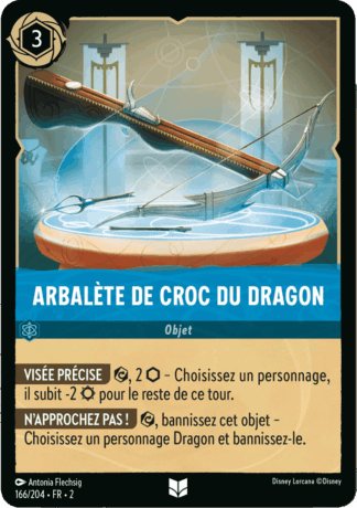 Arbalète de croc du dragon 166/204 - Lorcana S2 FR