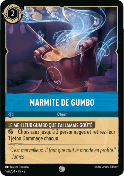 Marmite de Gumbo 167/204 - Lorcana S2 FR