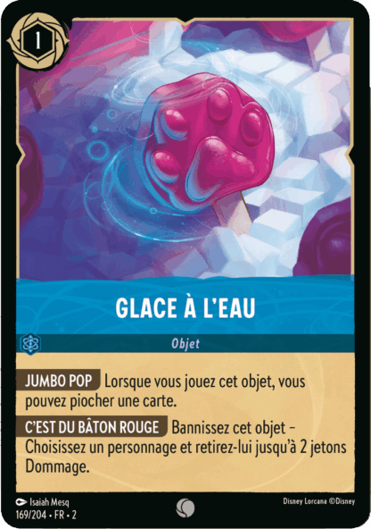 Glace à leau 169/204 - Lorcana S2 FR