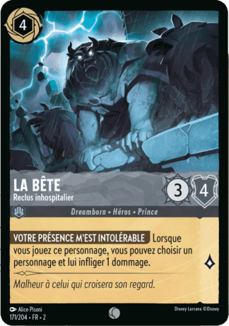 La Bête - Reclus inhospitalier 171/204 - Lorcana S2 FR