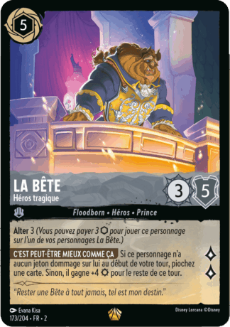 La Bête - Héros tragique 173/204 - Lorcana S2 FR