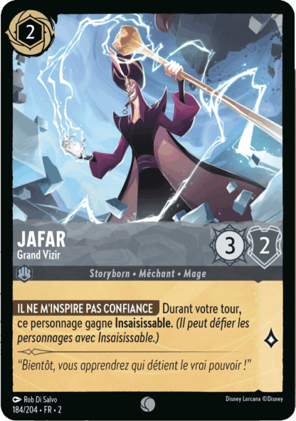 Jafar - Grand Vizir 184/204 - Lorcana S2 FR