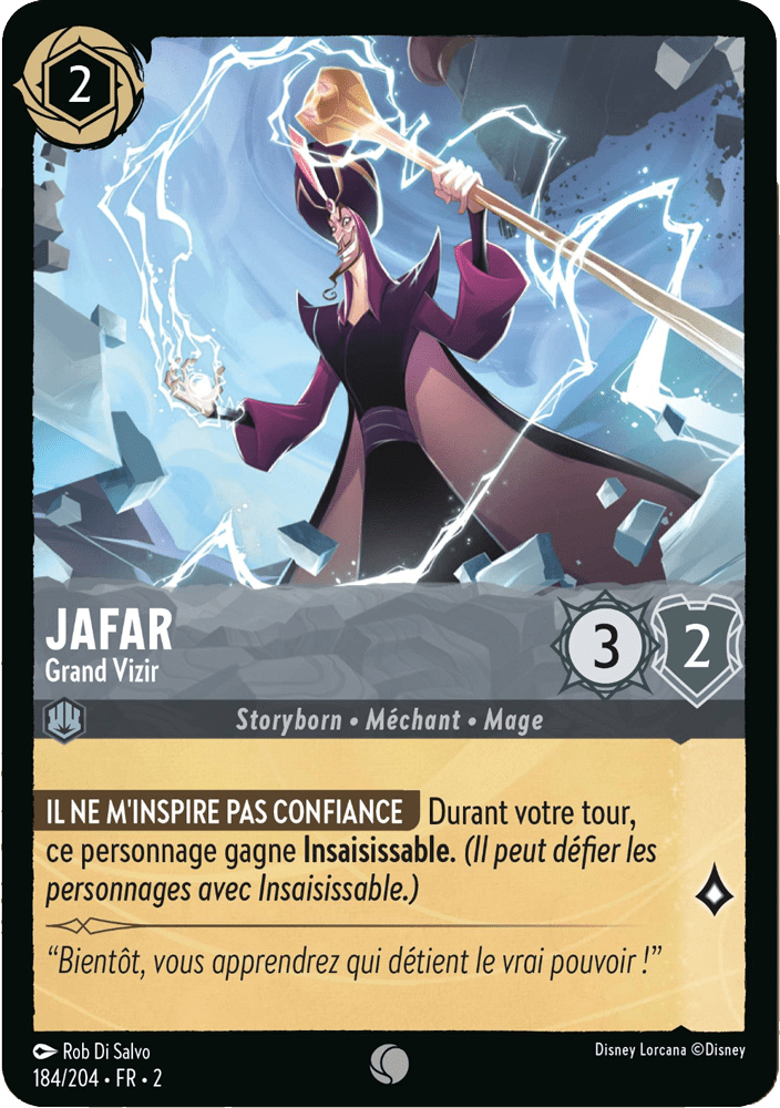 Jafar - Grand Vizir 184/204 - Lorcana S2 FR