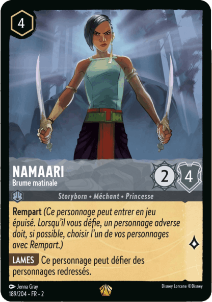 Namaari - Brume matinale 189/204 - Lorcana S2 FR