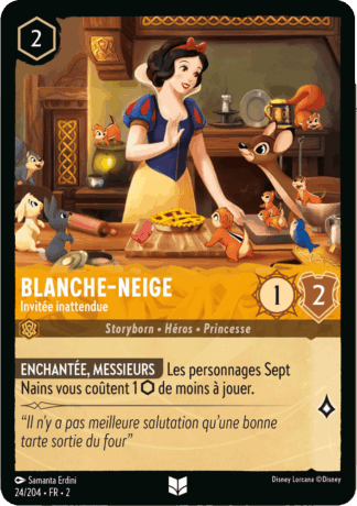 Blanche-Neige - Invitée inattendue 24/204 - Lorcana S2 FR