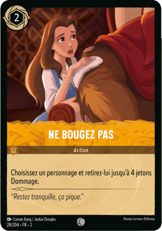 Ne bougez pas 28/204 - Lorcana S2 FR