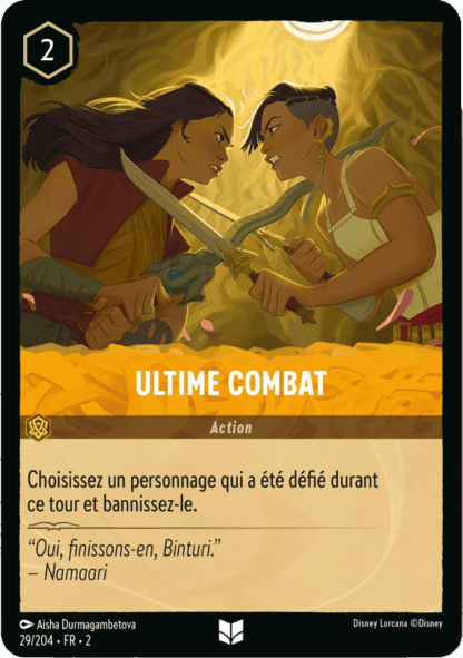 Ultime Combat 29/204 - Lorcana S2 FR