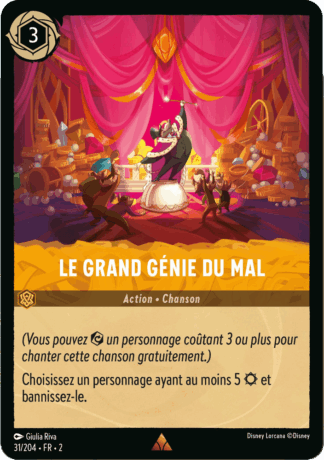 Le Grand génie du mal 31/204 - Lorcana S2 FR