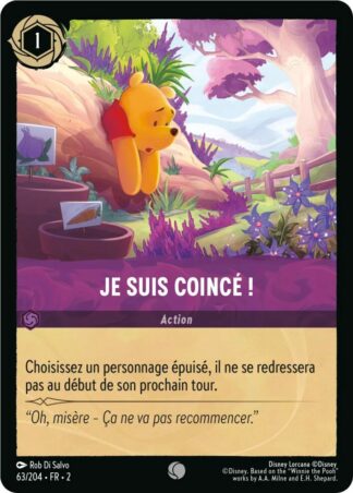 Je suis coincé ! 63/204 - Lorcana S2 FR