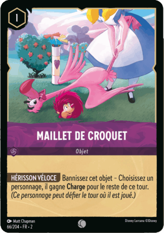 Maillet de Croquet 66/204 - Lorcana S2 FR
