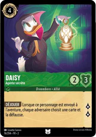 Chat du Cheshire - Sorti de lombre 75/204 - Lorcana S2 FR
