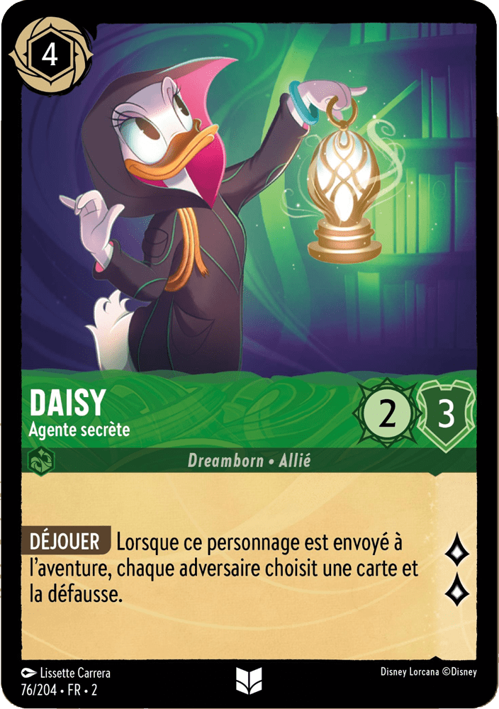 Chat du Cheshire - Sorti de lombre 75/204 - Lorcana S2 FR