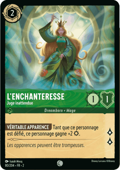 Lenchanteresse - Juge inattendue 80/204 - Lorcana S2 FR