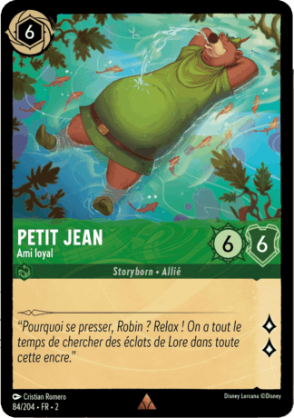 Petit Jean - Ami loyal 84/204 - Lorcana S2 FR