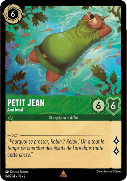 Petit Jean - Ami loyal 84/204 - Lorcana S2 FR
