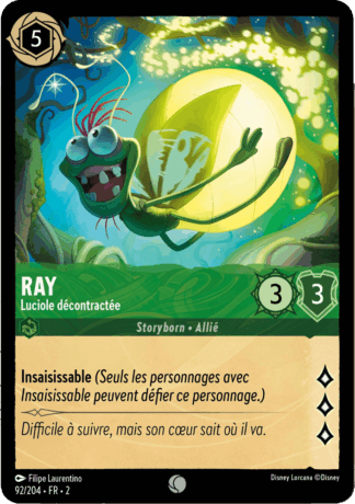 Ray - Luciole décontractée 92/204 - Lorcana S2 FR