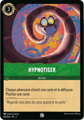 Hypnotiser 98/204 - Lorcana S2 FR