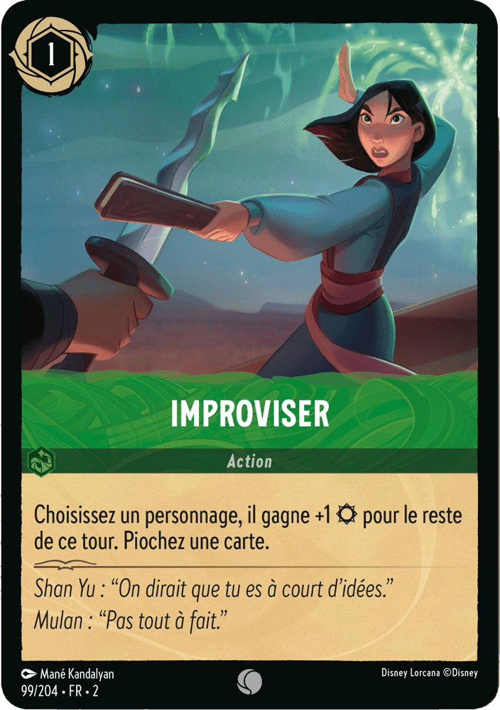 Improviser 99/204 - Lorcana S2 FR