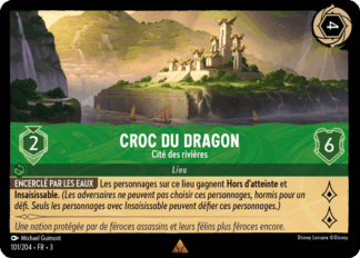 Croc du Dragon - Cité des rivières 101/204 - Lorcana S3 FR
