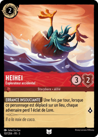 HeiHei - Exploreur accidentel 107/204 - Lorcana S3 FR
