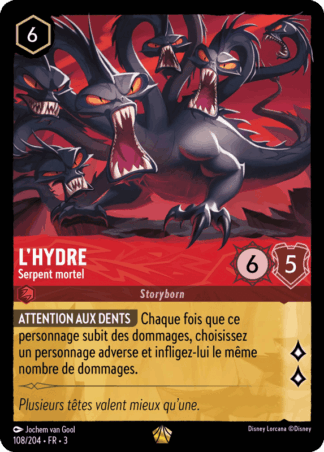 Idre - Serpent mortel 108/204 - Lorcana S3 FR