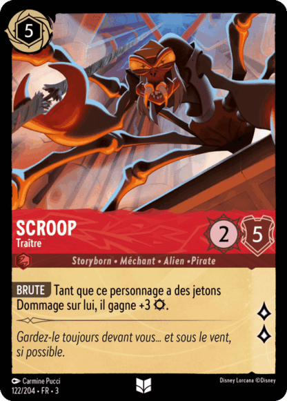 Scroop - Traître 122/204 - Lorcana S3 FR