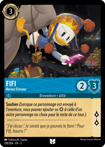 Fifi - Neveu frimeur 139/204 - Lorcana S3 FR