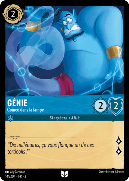 Génie - Coincé dans la lampe 141/204 - Lorcana S3 FR