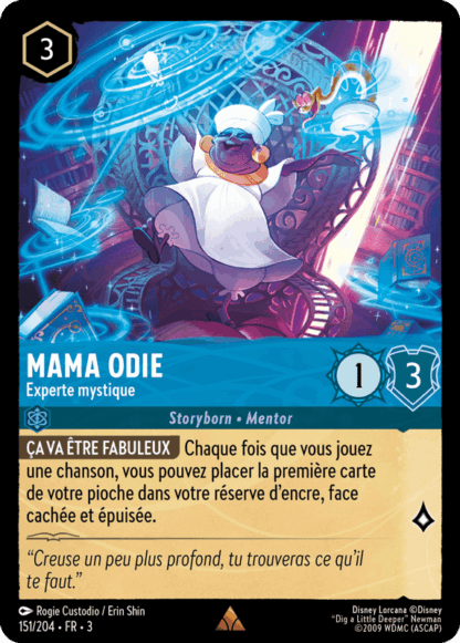 Mama Odie - Experte Mystique 151/204 - Lorcana S3 FR