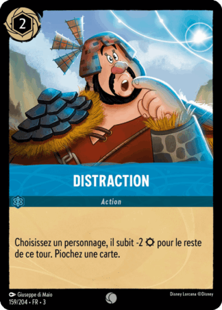 Distraction - Action 159/204 - Lorcana S3 FR