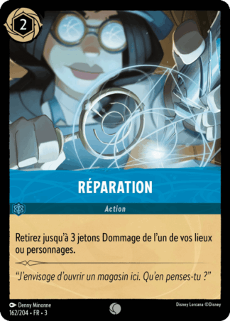 Réparation - Action 162/204 - Lorcana S3 FR
