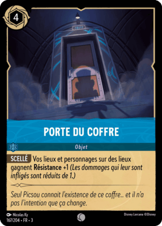 Porte du coffre - Objet 167/204 - Lorcana S3 FR