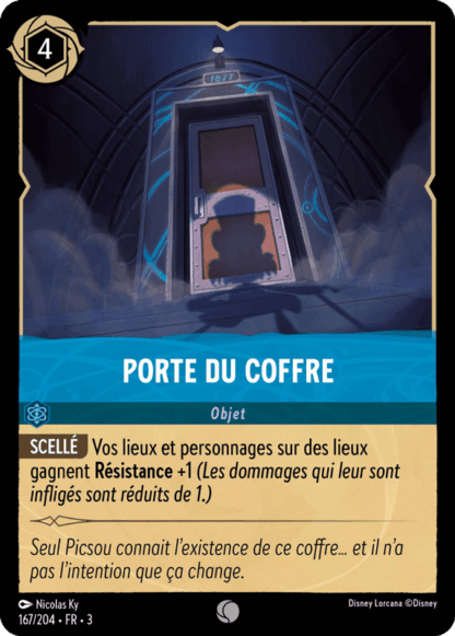 Porte du coffre - Objet 167/204 - Lorcana S3 FR